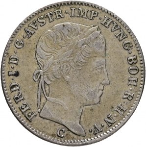 Austria 5 Kreuzer 1840 C FERDINAND I. Praga po prostu.