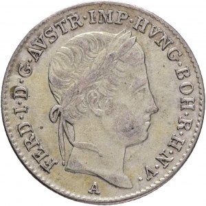 Rakúsko 5 Kreuzer 1847 A FERDINAND I. Viedeň
