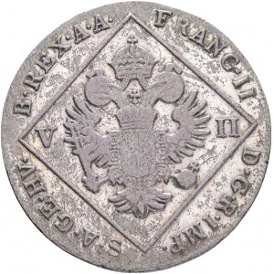 Rakúsko 7 Kreuzer 1802 A FRANCIS II. Viedeň