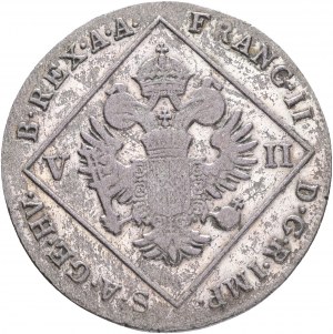 Autriche 7 Kreuzer 1802 A FRANCIS II Vienne