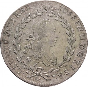 Rakúsko 20 Kreuzer 1784 F JOSEF II. S levom