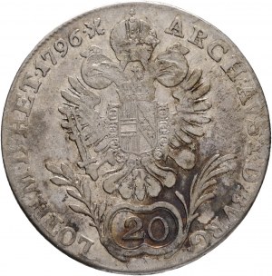 Austria 20 Kreuzer 1796 G FRANCESCO II. Baia Mare