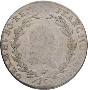 Rakúsko 20 Kreuzer 1796 G FRANCIS II. Baia Mare