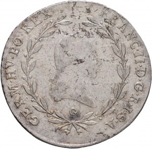 Autriche 20 Kreuzer 1796 G FRANCIS II. Baia Mare