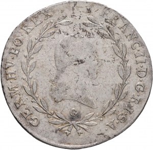 Rakúsko 20 Kreuzer 1796 G FRANCIS II. Baia Mare