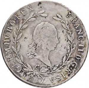 Austria 20 Kreuzer 1803 G FRANCIS II. Nagybanya just.