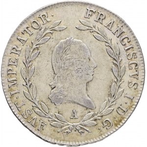 Autriche 20 Kreuzer 1808 A FRANCIS I. Vienne juste.