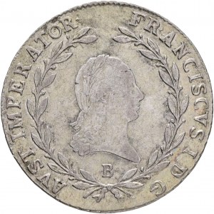 Autriche 20 Kreuzer 1809 B FRANCIS I. Kremnica