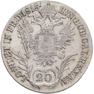 Austria 20 Kreuzer 1815 A FRANCIS I. Vienna just.