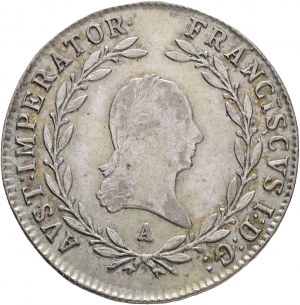 Austria 20 Kreuzer 1815 A FRANCESCO I. Vienna solo.