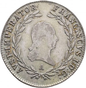 Rakúsko 20 Kreuzer 1815 A FRANCIS I. Viedeň len.