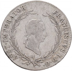 Austria 20 Kreuzer 1825 A FRANCIS I. Wiedeń