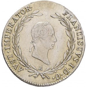 Austria 20 Kreuzer 1827 A FRANCIS I. Vienna