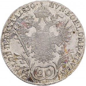 Austria 20 Kreuzer 1830 B FRANCIS I. Kremnica