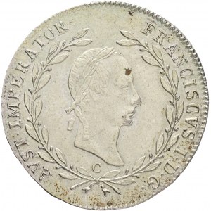 Autriche 20 Kreuzer 1830 C FRANCIS I. Prague