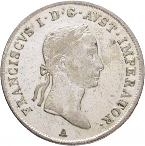 Rakúsko 20 Kreuzer 1831 A FRANCIS I. Viedeň len.
