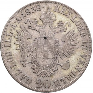 Austria 20 Kreuzer 1838 C FERDINANDO I. Praga