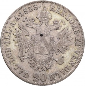Österreich 20 Kreuzer 1838 C FERDINAND I. Prag