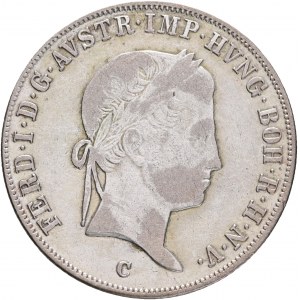 Austria 20 Kreuzer 1838 C FERDINANDO I. Praga
