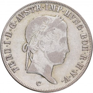Austria 20 Kreuzer 1838 C FERDINANDO I. Praga