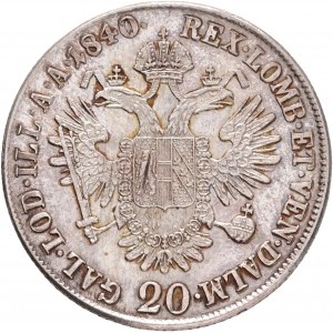 Österreich 20 Kreuzer 1840 A FERDINAND I. Wien