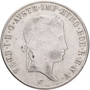 Austria 20 Kreuzer 1841 C FERDINAND I. Praga