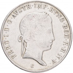 Österreich 20 Kreuzer 1843 C FERDINAND I. Prag