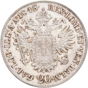 Österreich 20 Kreuzer 1845 A FERDINAND I. Wien