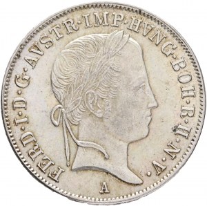 Rakúsko 20 Kreuzer 1847 A FERDINAND I. Viedeň