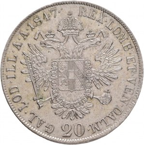 Austria 20 Kreuzer 1847 C FERDINAND I. Prague