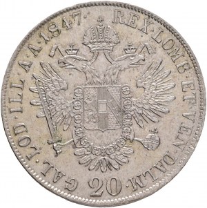Österreich 20 Kreuzer 1847 C FERDINAND I. Prag