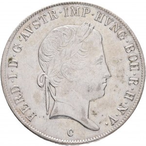 Austria 20 Kreuzer 1847 C FERDINANDO I. Praga
