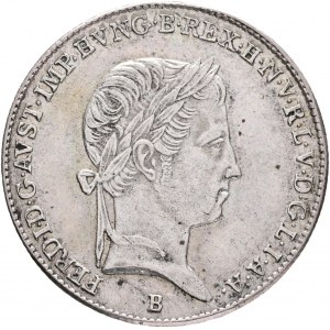 Maďarsko 10 Kreuzer 1845 B FERDINAND V. Svätá Mária