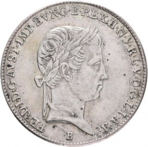 Maďarsko 10 Kreuzer 1845 B FERDINAND V. Svätá Mária