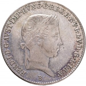 Ungheria 10 Kreuzer 1848 B FERDINAND V. Santa Maria