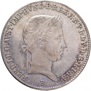 Ungheria 10 Kreuzer 1848 B FERDINAND V. Santa Maria