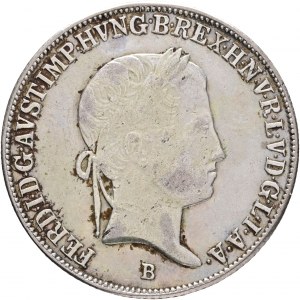 Ungheria 20 Kreuzer 1837 B FERDINAND V. Santa Maria