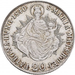 Węgry 20 Kreuzer 1840 B FERDINAND V. Maria