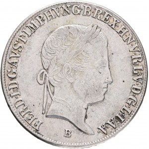 Węgry 20 Kreuzer 1843 B FERDINAND V. Maria just.