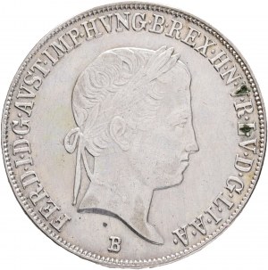 Ungheria 20 Kreuzer 1844 B FERDINAND V. Santa Maria