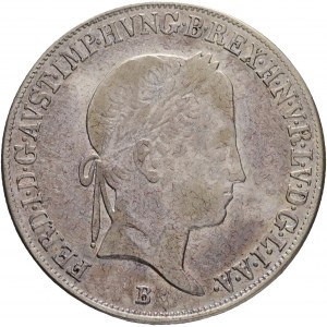 Ungheria 20 Kreuzer 1847 B FERDINAND V. Santa Maria