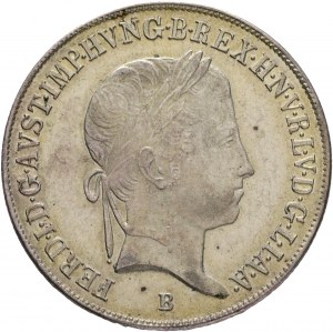 Ungheria 20 Kreuzer 1848 B FERDINAND V. Santa Maria