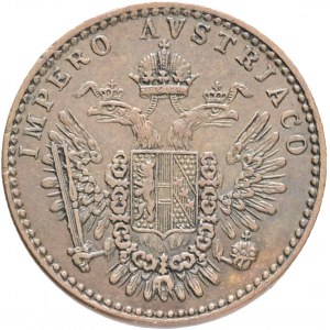 Italy 3 Centesimi 1852 M FRANZ JOSEPH I. Milano