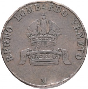 Włochy10 Centesimi 1849 M Lombardia-Wenecja FRANZ JOSEPH I.