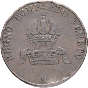 Italy10 Centesimi 1849 M Lombardy-Venetia FRANZ JOSEPH I.