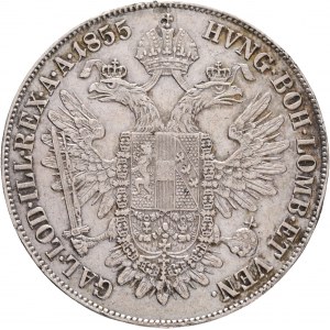 1 Thaler 1855 A FRANZ JOSEPH I. Vienna