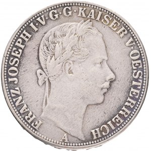 1 Vereinsthaler 1858 A FRANZ JOSEPH I. Vienna