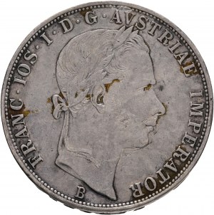 2 Gulden 1859 B FRANZ JOSEPH I. Kremnica patina