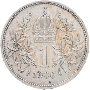 Österreich 1 Korona 1900 Franz Joseph I.