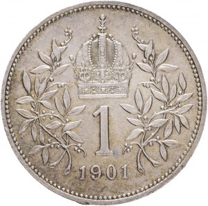 Österreich 1 Korona 1901 Franz Joseph I.